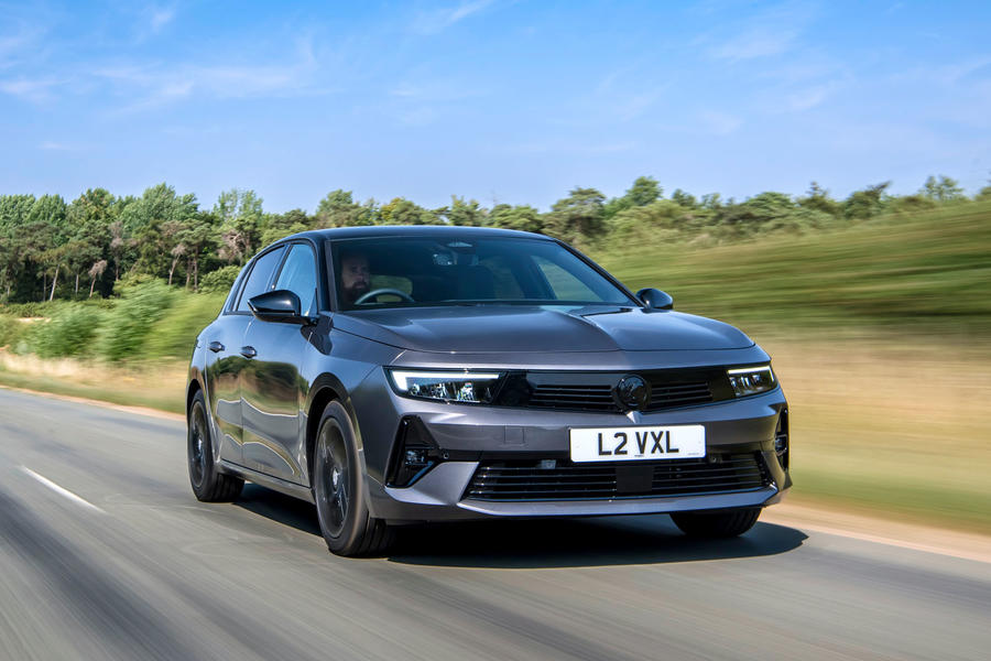 1 Vauxhall astra gs line front action