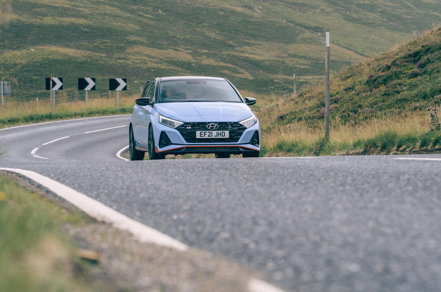 25 Hyundai i20 n 2021 rt on road front 0