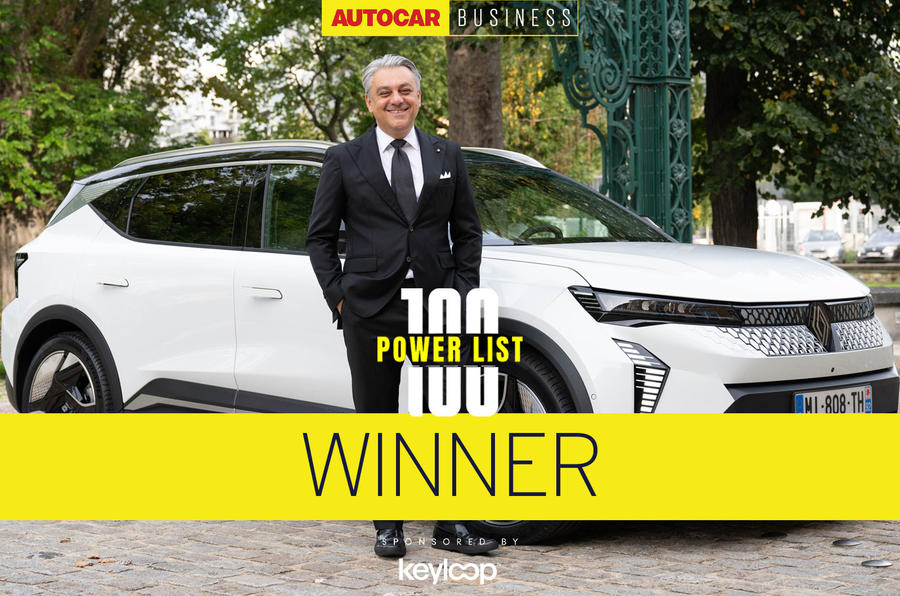 Luca de Meo Chief Executive Officer Groupe Renault