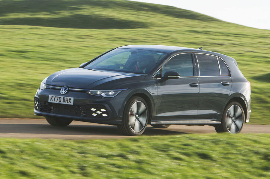 volkswagen golf gte 2020 uk first drive review hero front